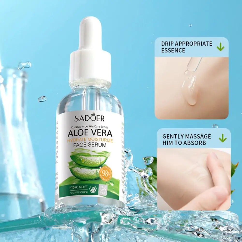 Aloe Vera Moisturizing face Essence Brightening Hydrating Essence Soothing face Care beauty skincare Quake