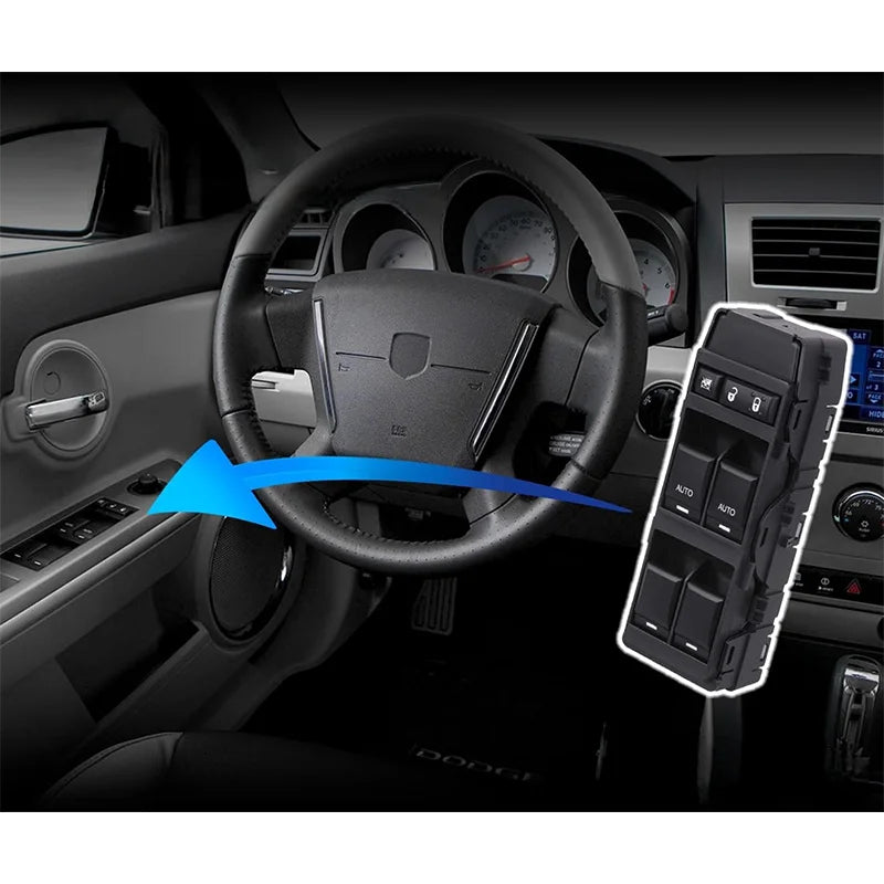 For Jeep Grand Cherokee Commander Chrysler 300 200 9 Dodge Durango Charger Magnum Car Master Power Window Door Switch 04602781AA Quake
