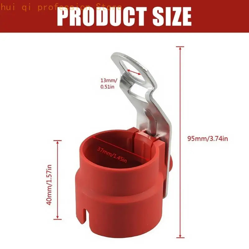 Universal Trailers Connector Stabilizer Quick Setups 7Pin 13Pin Trailer Plug Holder H8WE Quake