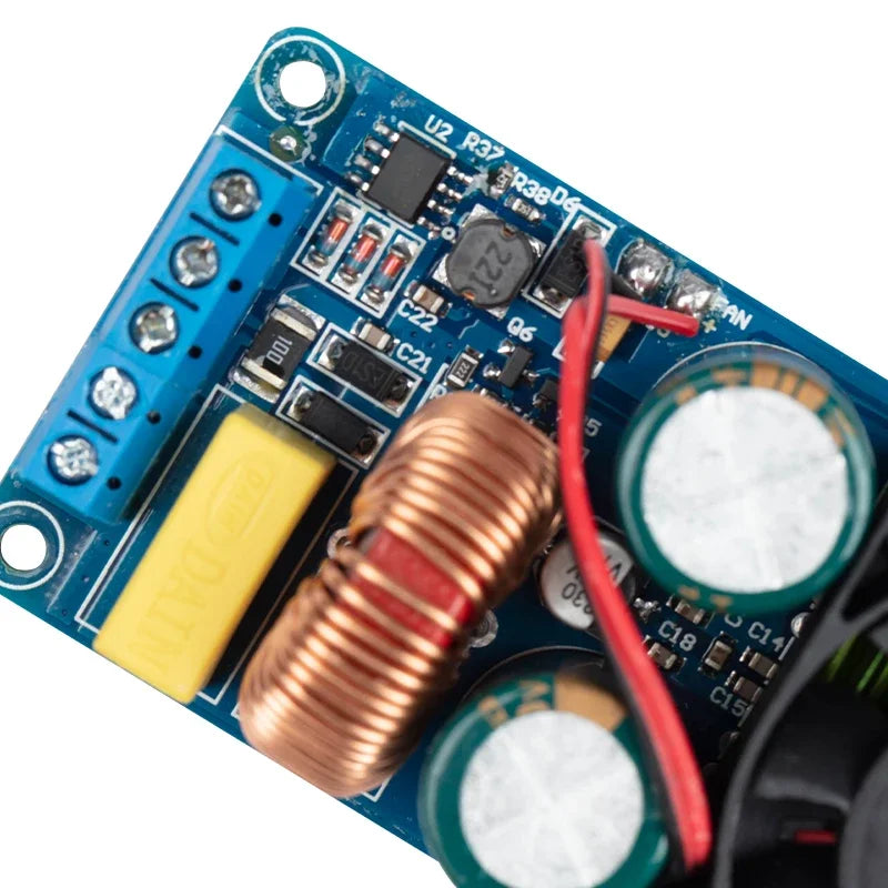 HIFI- Power IRS2092 500W Mono Channel Digital Power Amplifier Board Class-D Stage Power Amplifier Board Quake