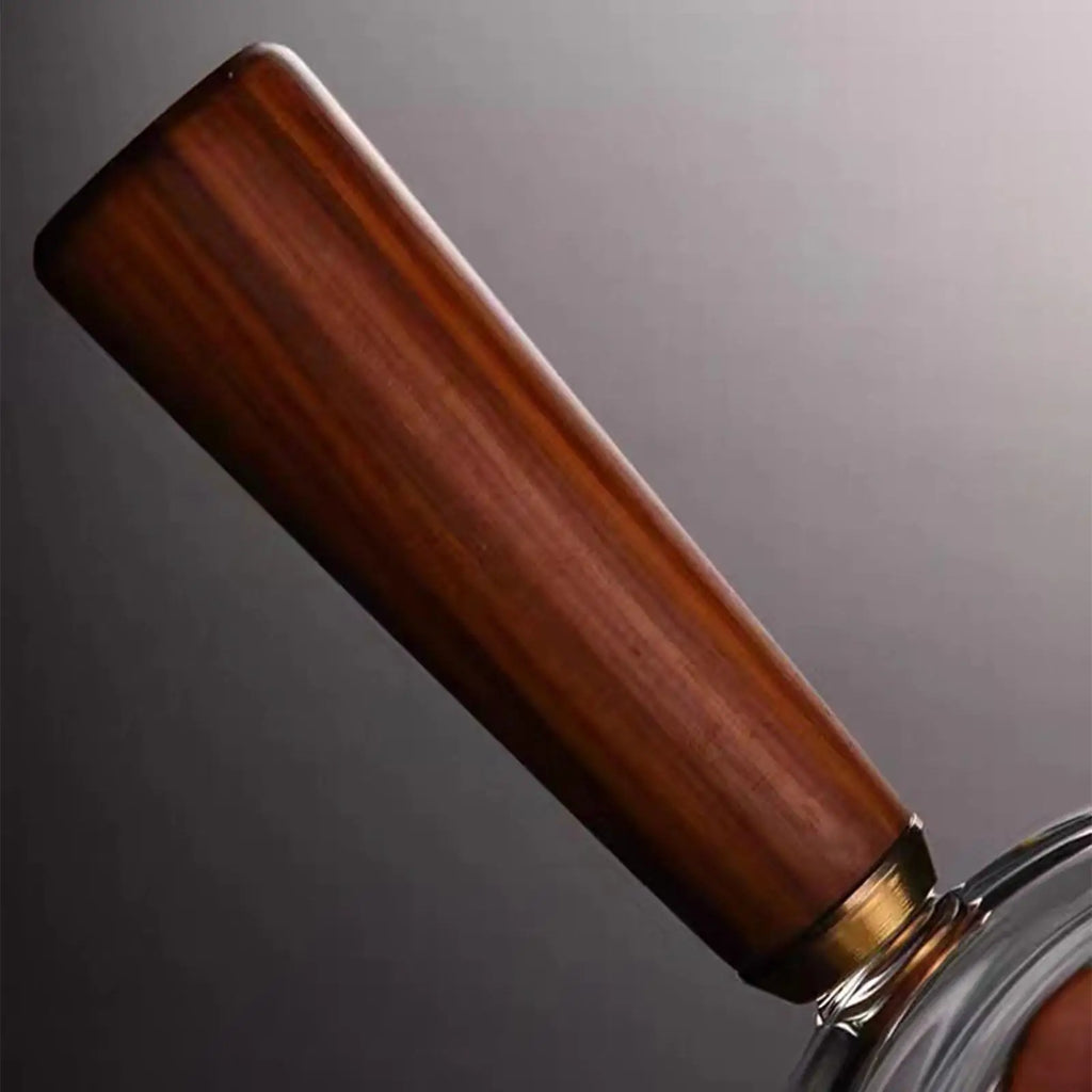Glass Teapot for Steaming and Cooking Stovetop Water Pot Tea Kettle for Office Quake