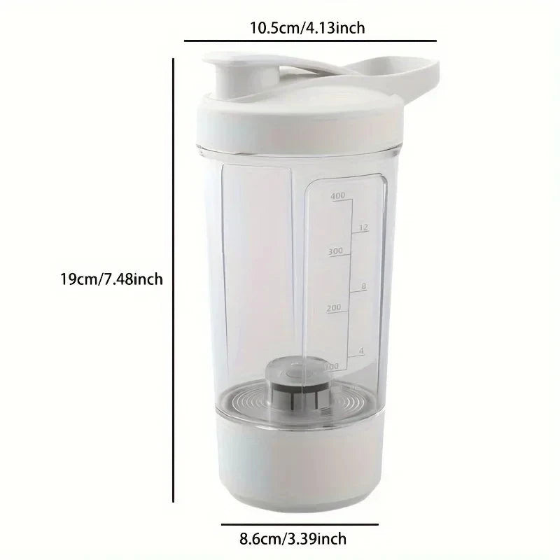 Electric Shaker Cup 450ml Self-Stirring Intelligent Shaker For Protein Shake Meal Replacement Portable Sport Mixing Cup Quake