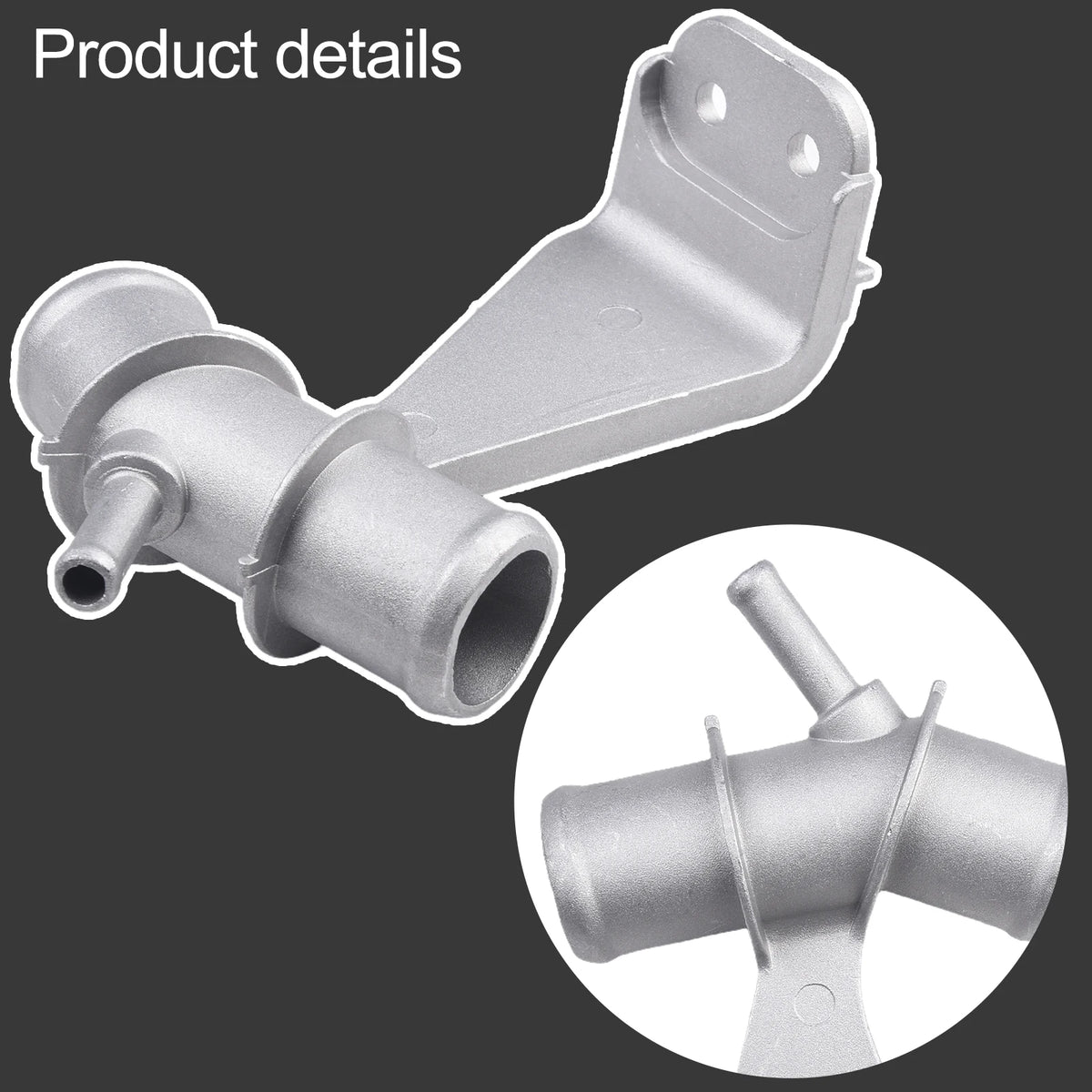 Water Outlet Engine Coolant Car For Toyota 09-17 1.8L L4 16577-22030 Aluminum For Corolla Lower Coolant Hose Connector Quake