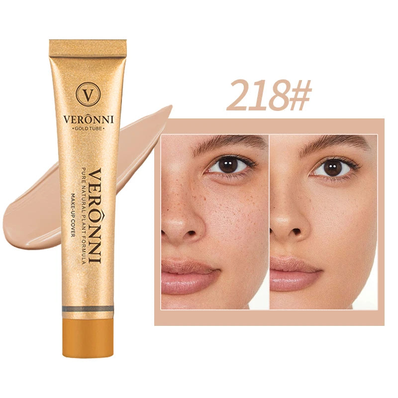 Long-lasting waterproof and sweatproof concealer with natural nude Maquiagem Liquid Concealer Beauty Face Cosmetics Makeup Base Quake 218