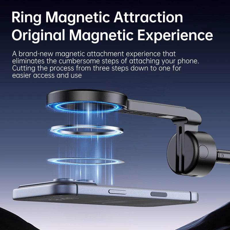 T18 Magnetic Phone Tripod Wireless Phone Grip Selfie Stick Desktop Tripod Quake