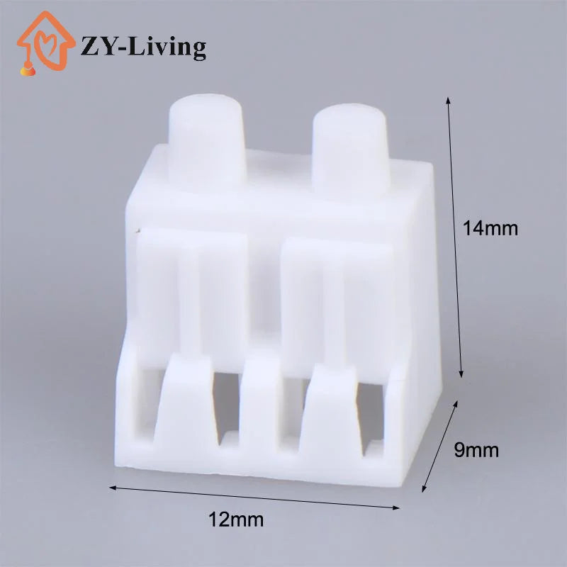 10pcs LC Duplex Fiber Optic Tool Dust Cover Connector, Dust Protective Cap For Optical Patch Cord Cable Quake