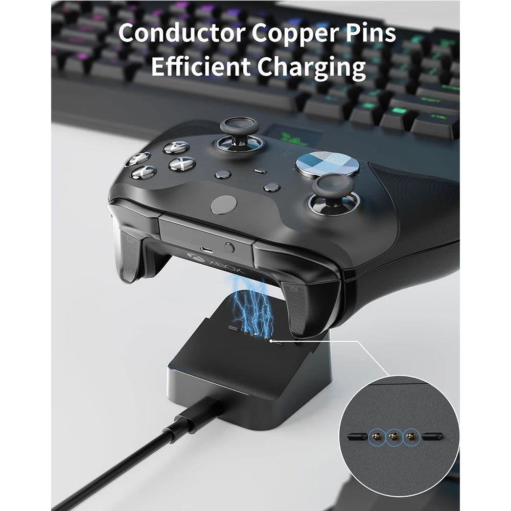 Charging Dock for Xbox Elite Controller Series 2, Charging Station for Xbox Elite Wireless Controller Series 2 Core Quake