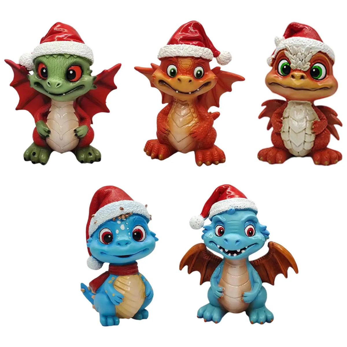 Christmas Mini Figurine Creative Cute Crafts Party Favors Fillers Christmas Quake