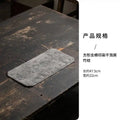 Double-sided Tea Table Dry Bubble Mat Tea Ceremony Accessories Brocade Tea Mat Square Table Towel Quake Gray