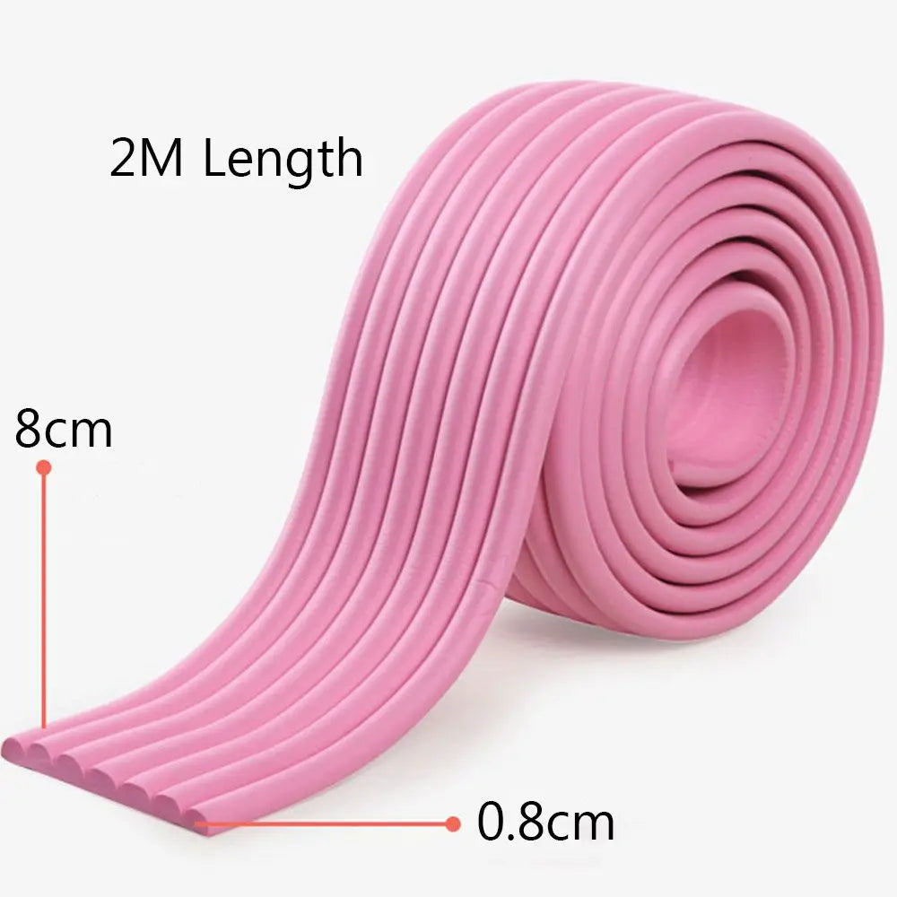 16 Colors Home Foam Bumper Furniture Children Protection Safety Desk Corner Protector Table Edge Guard Strip Quake