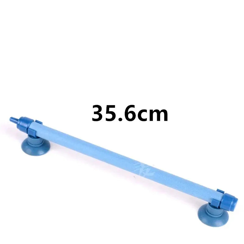 Extendable Aquarium Air Stone Bubble Diffuser Tube with Suction Cups - Efficient Oxygenation for Fish Tank Waterscape Decor Quake