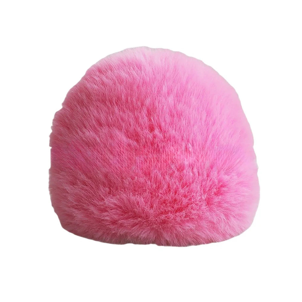 1PC 2 Colors Plush Microphone Cover Microphone Furry Windshield Muff Mic Wind Screen Fluffy For Blue Yeti Condenser Microphone Quake Pink