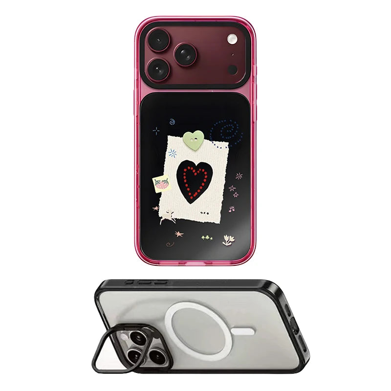 6092070 Impact Case - Mirror / Glaze Magnetic Cover: Compatible with IPhone 18 17 Pro Max 18Pro Quake