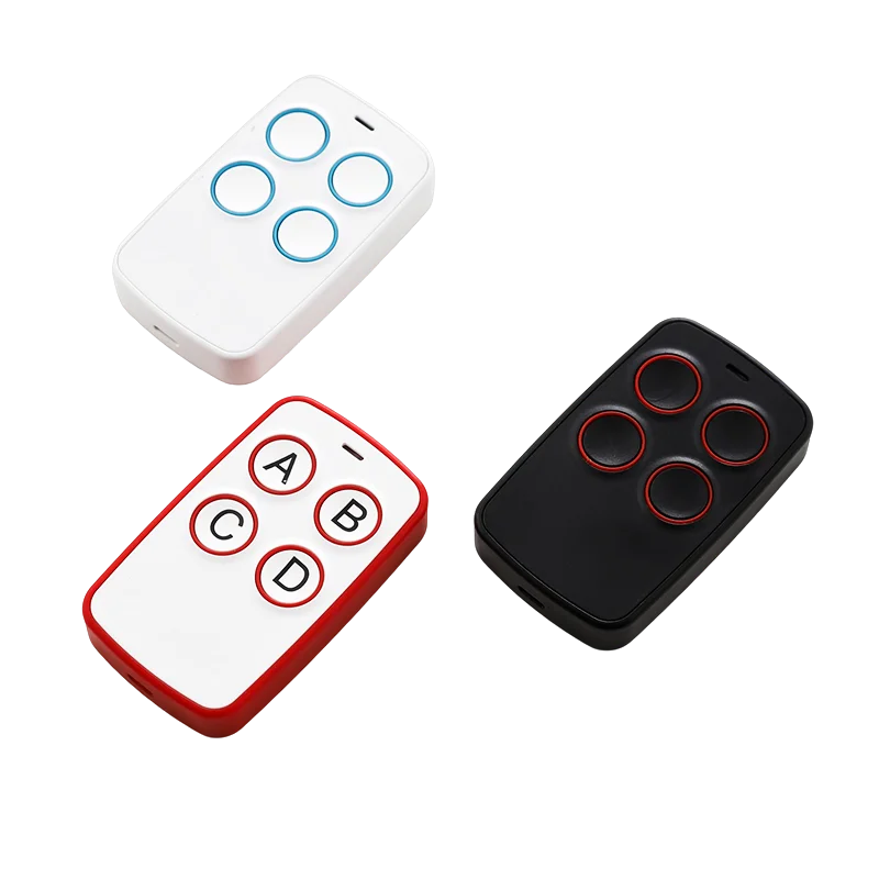 433MHz Auto Copy Remote Control Electric Garage Door Opener Remote Controller Duplicator Clone Cloning Code 4 Keys Transmitter Quake