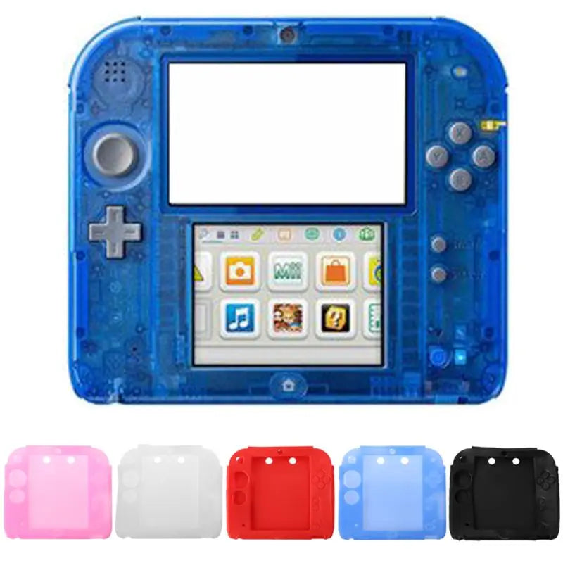 Soft Silicone Gel Protective for Case Protector Protective Cover Sleeve for 2DS K1KF Quake