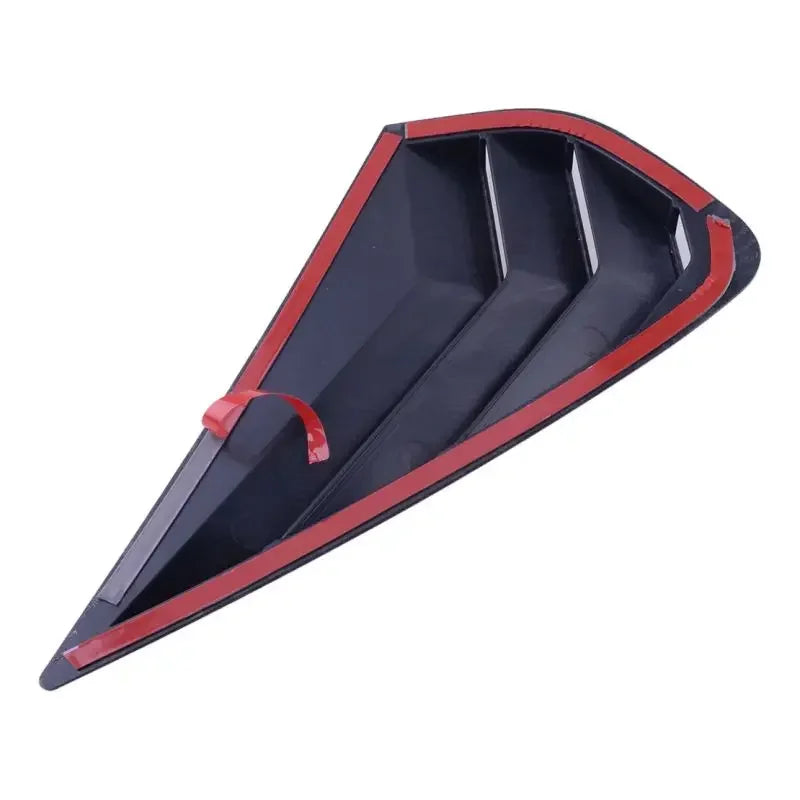 For KIA Forte K3 Sedan 2019-2022 Car Rear Louver Window Side Shutter Cover Trim Sticker Vent Scoop ABS Accessories Vehicle Decor Quake