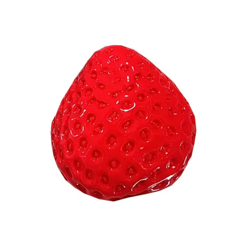 1pcs Soft and Squishy Strawberry Squeeze Toy Silicone Like Feel Stress Relief and Venting Toy Quake