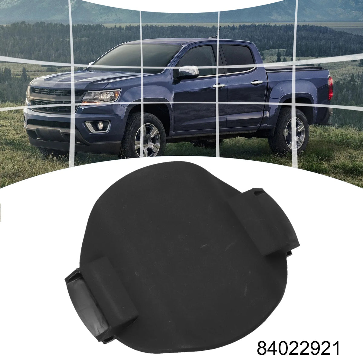 Hitch Hole Cover Hitch Mount Cover OE Fitment Plastic Material Single Piece Design Compatible Parts Trailers And Towing Quake