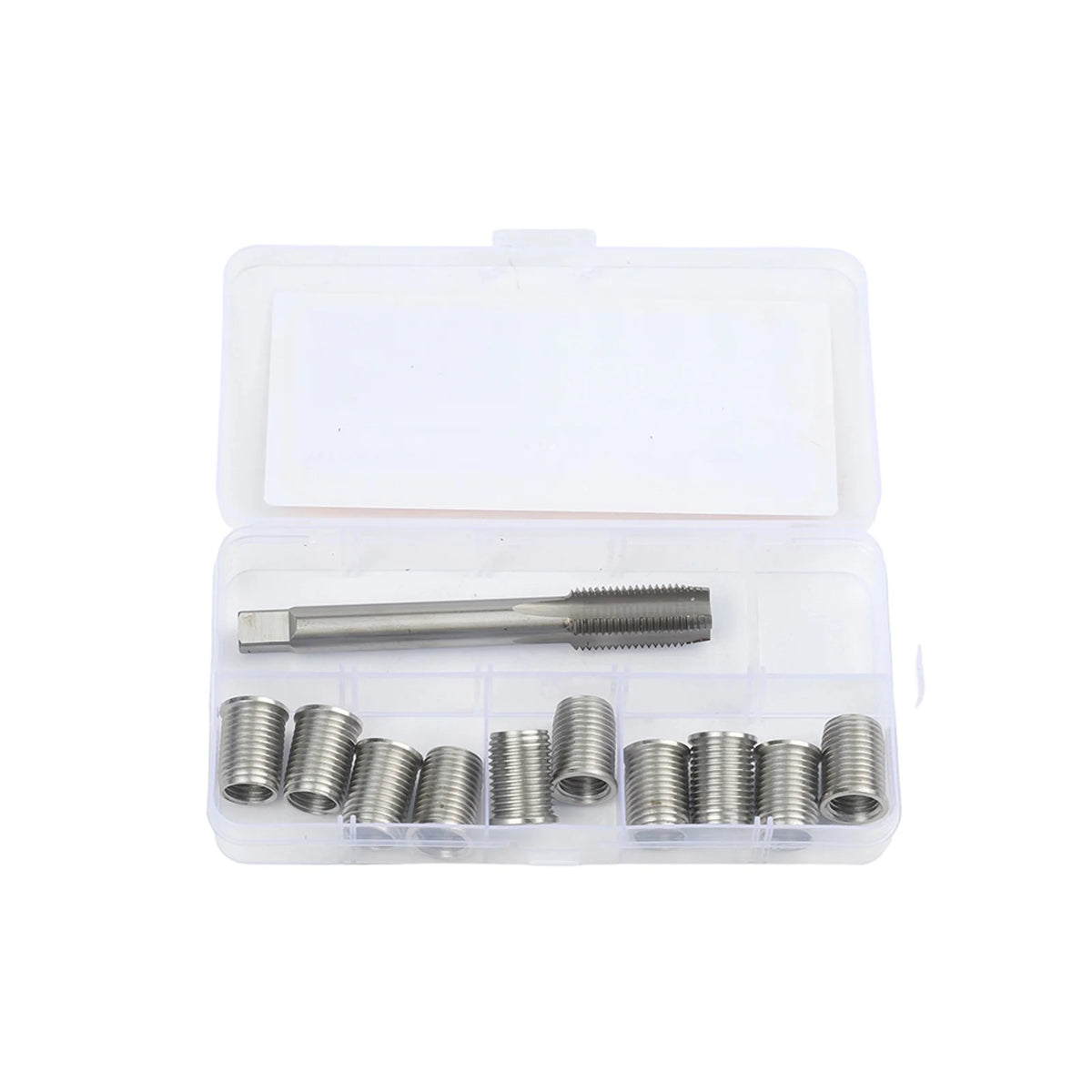 Professional Thread Cutting Tools M10X1.25 M10X1.25 Tap Stainless Steel Inserts Galvanized Finish High-speed Steel Tap Quake