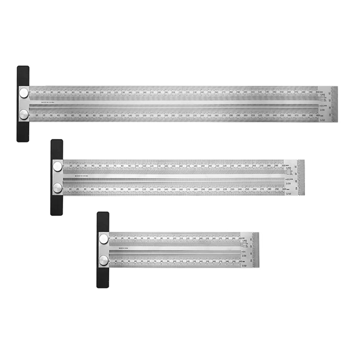 Hole Scale Ruler Woodworking Scribing Mark Line Gauge Carpenter Quake