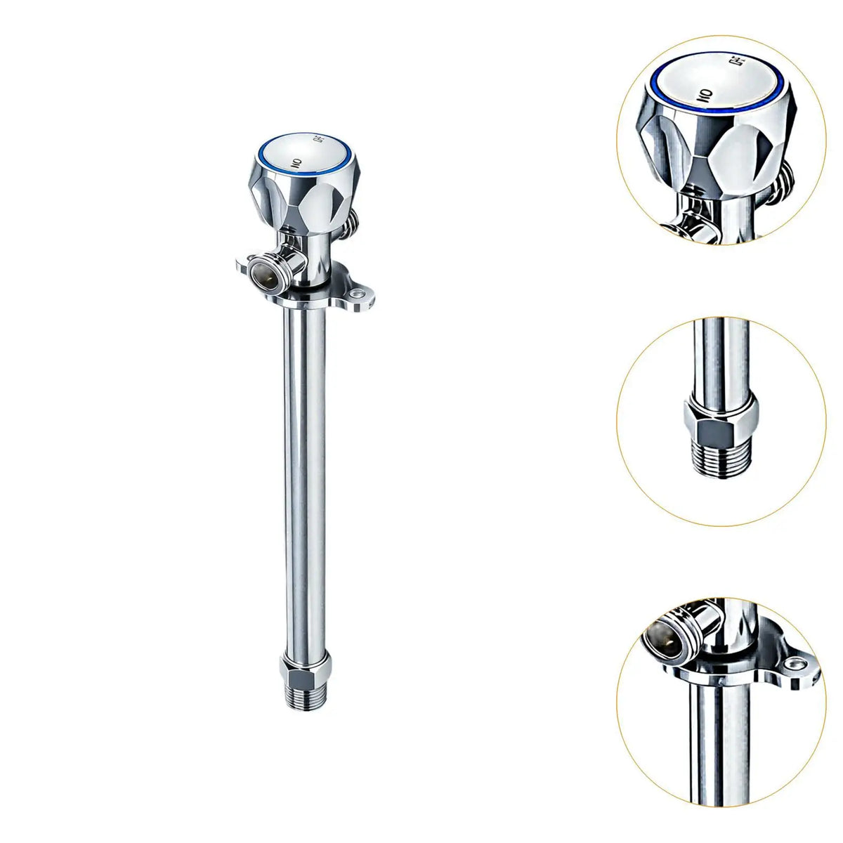 Frost Frees Sillcock Sturdy Professional Portable Accessory Easy to Install 1/2" NPT Thread Connection Premium Durability Quake