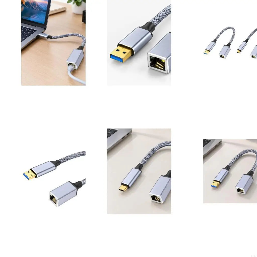 Type c to RJ45 Ethernet Cable Accessory with Straightforward Operation K1KF Quake