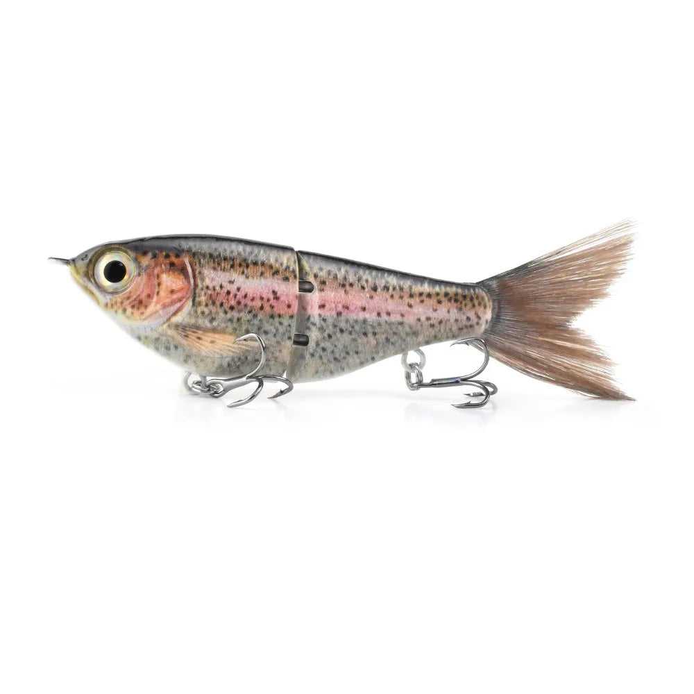 Fishing Gear Joint Design Bass Lure Hard Baits Style Trout Wobbler Glide Action Wobbler Type Pike Lure Fishing Quake 445-120mm