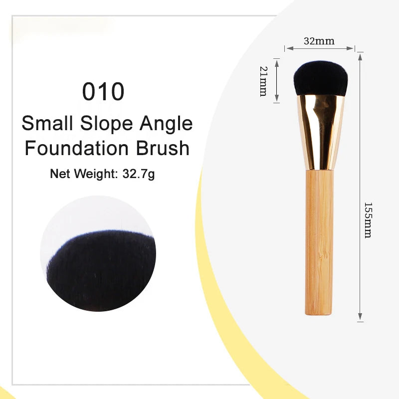1pcs T Series Beauty Makeup Brushes Face Cosmetic Loose Powder Eyeshadow Highlight Eyebrow Make up Brush For Beauty Women Quake 010