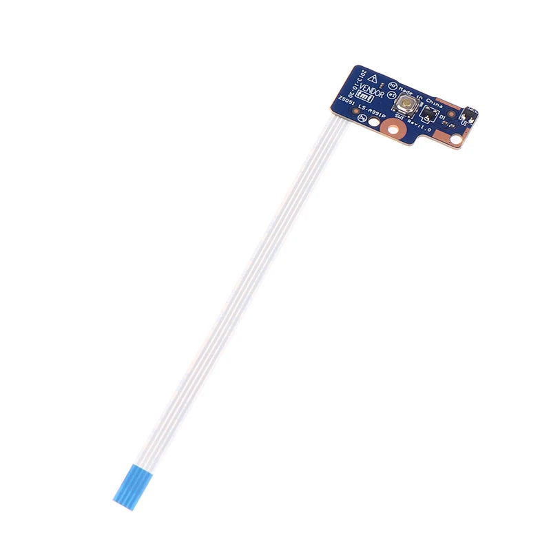 1/2pcs Laptop Repair ON/OFF Switch For HP 15-R 15-G 15-H 250 G3 15-R221TX Power Button Board With Flex Ribbon Cable Quake 1PCS