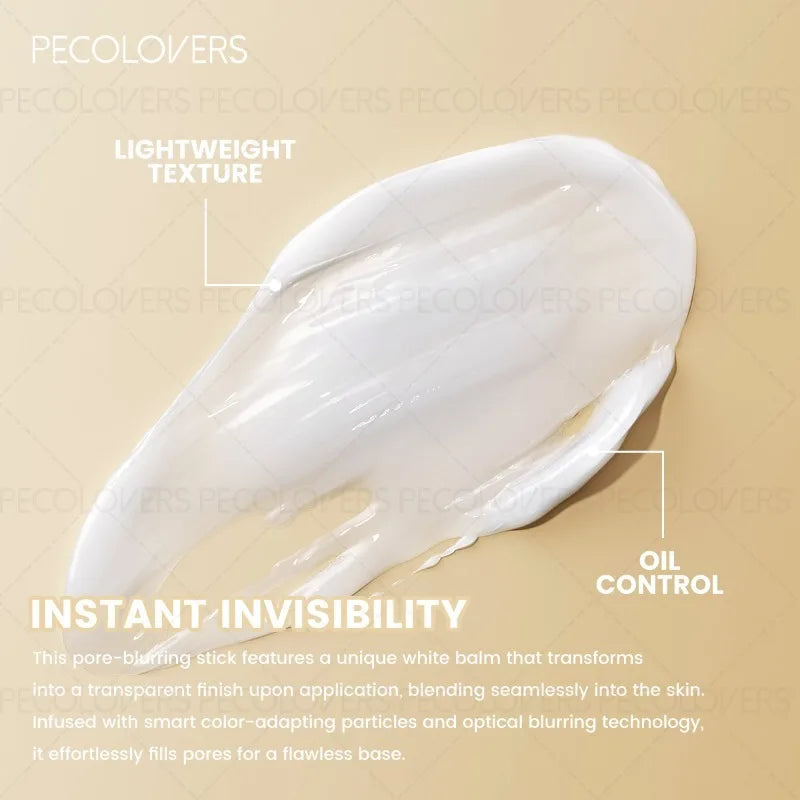 Invisible Pore Base Stick, Prep Base, Invisible Facial Pore Blemishes, Long-lasting and Natural,facial Cosmetics Quake