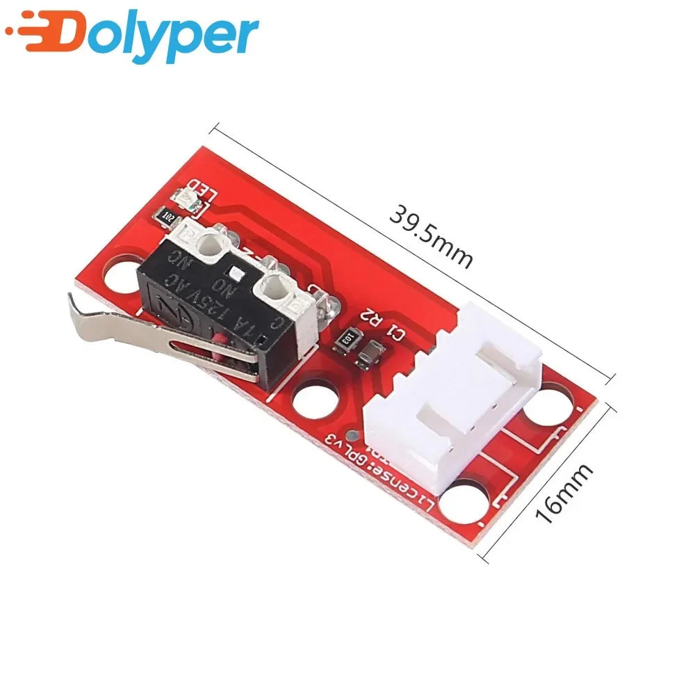 3/6/9PCS Mechanical Endstop Limit Switch Touch Switch Module with Cable 3D Printer Parts RAMPS 1.4 Mega2560 Control Board Quake