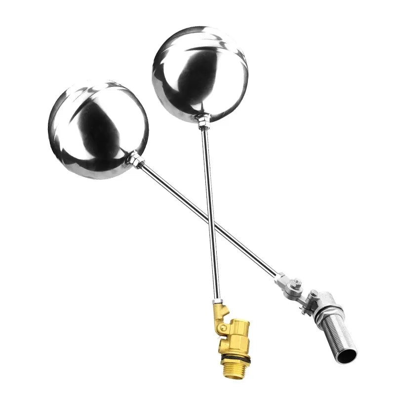 Good Quality Stainless Steel Male Thread Floating Adjustable Brass Ball Float Valve for Water Tank Pump Quake octagonal valve 7cm G