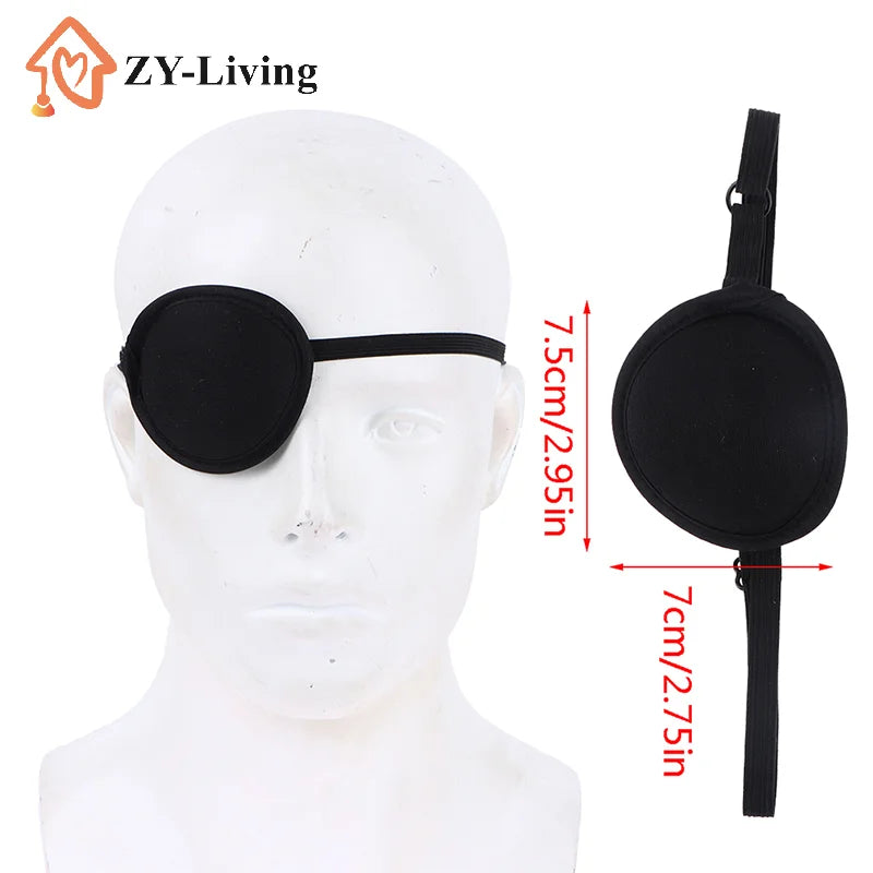 1Pcs Occlusion Medical Lazy Eye Patch Amblyopia Obscure Astigmatism Eyeshade Filled Pure Silk Child Amblyopia Eye Patches Quake