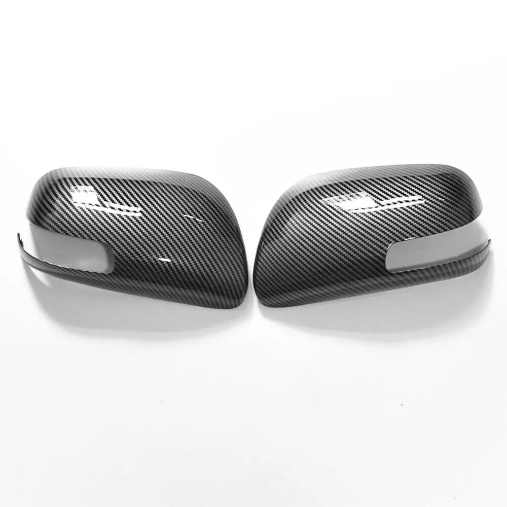 For Toyota Camry 2006 2007 2008 2009 2010 2011 Car Rearview Side Mirror Cover Wing Cap Exterior Door Rear View Case Trim Carbon Quake