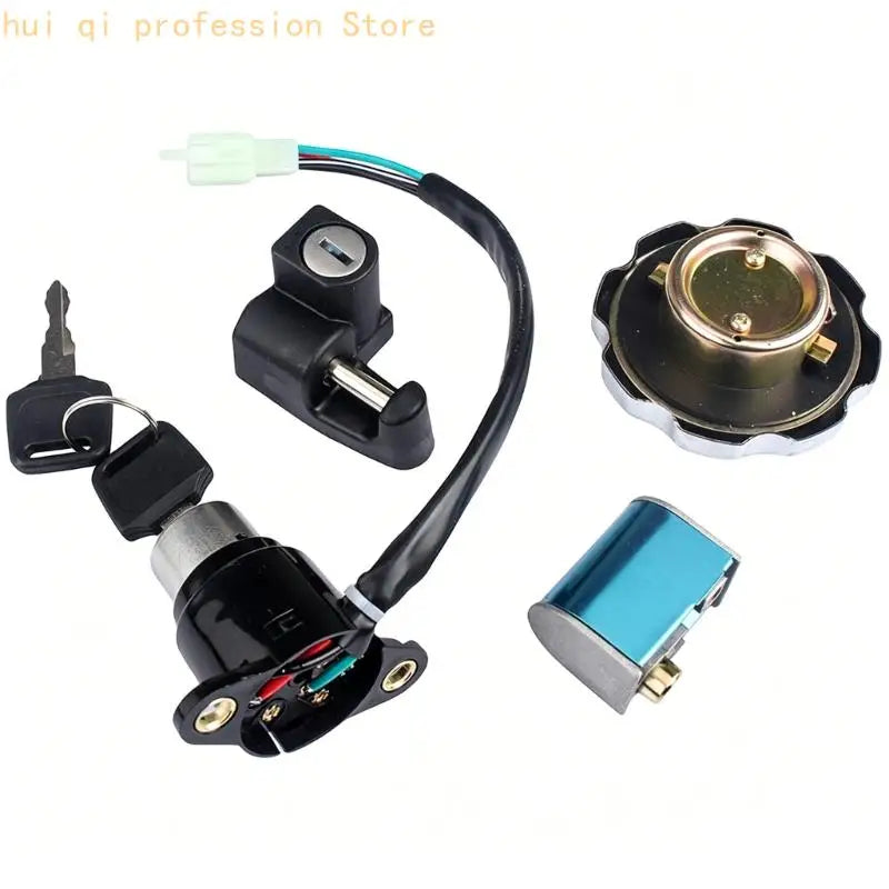 Motorcycle Lock Service 4 Wire Starter Unit Quick Fixing for Ltaly FT125 H8WE Quake
