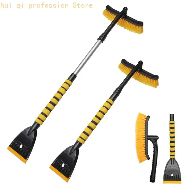 Universal Car Windscreen Snow Brush With Dense Bristles Windshield Snow Shovel H8WE Quake BY China Mainland