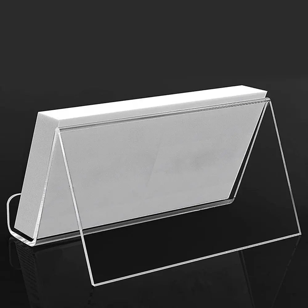 High Quality Acrylic Book Holder Transparent Multi Functional CD Display Rack Portable Mobile Phone Support School Office Quake