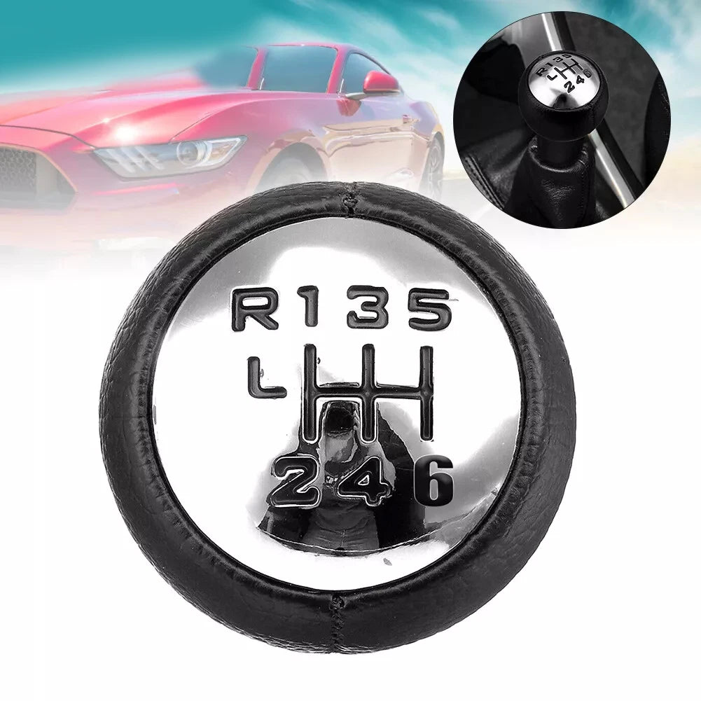 For 3008 ABS Shift Knob 6-Speed Shift Knob Color: Black Modern Style Perfect Fit Precise Shifting Sleek Design Quake