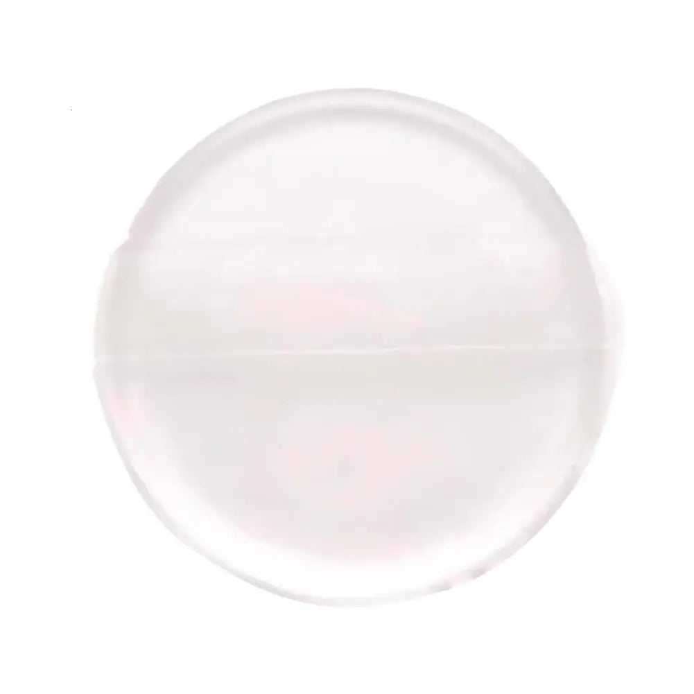 Transparent Silicone Puff Makeup Beauty Blender Easy to Clean, Silicone Makeup Applicator, Elastic Cosmetic Tool for Women Girls Quake 1pcs