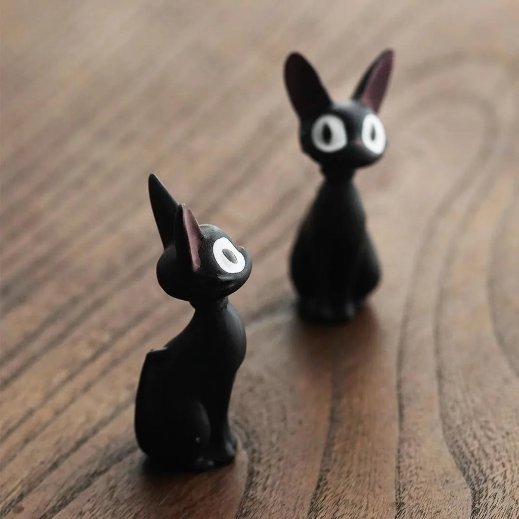 Zisha Tea Pet Cat Little Black Cat Zisha Cultivable Ornament Tea Table Tea play Ornament Ceremony Quake