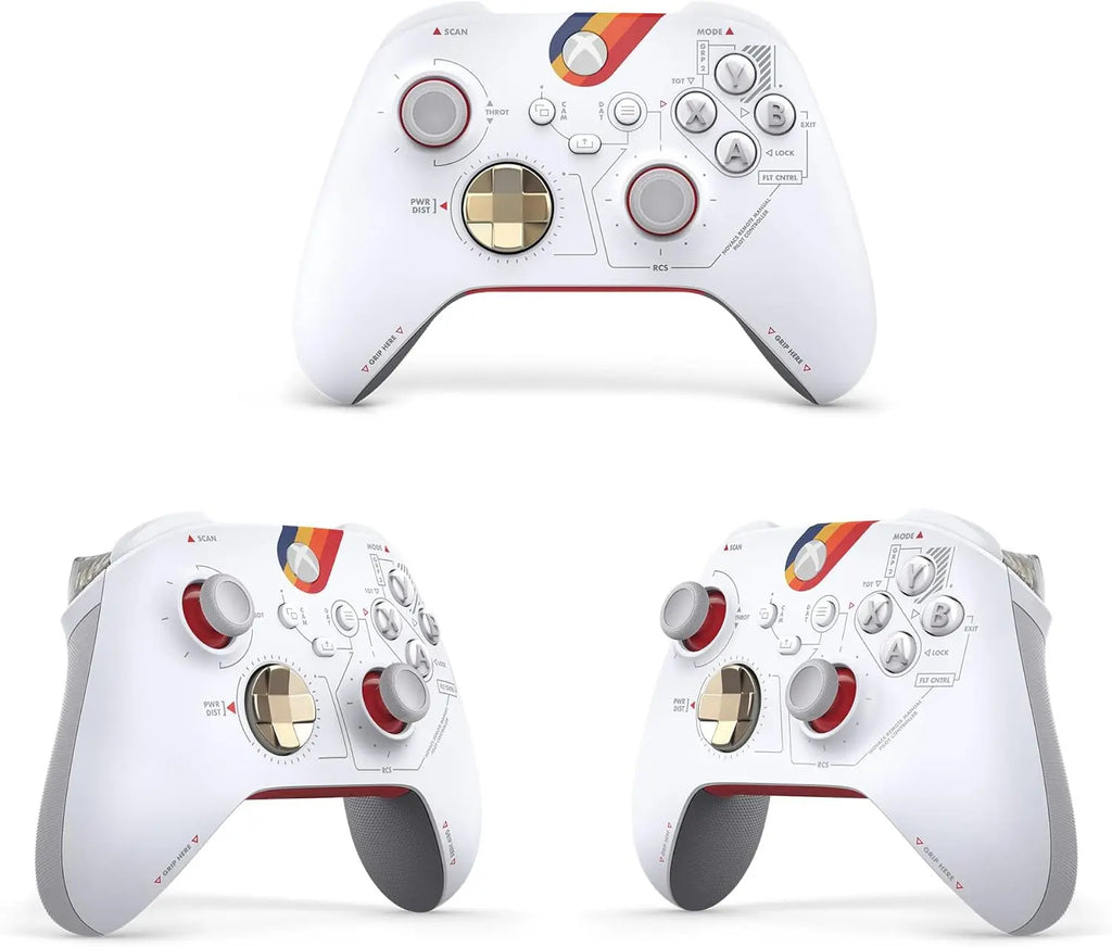 Front Faceplate W/Full Button Bumper Thumbstick D-Pad Housing Shell Kit Replacement for Xbox Series Controller Quake